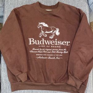 PacSun Budweiser sweatshirt